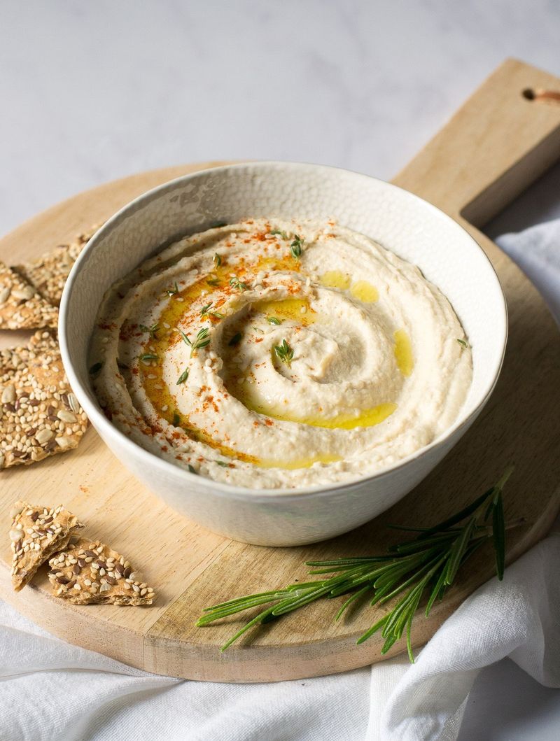 Use Hummus or Bean Spreads