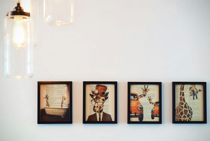 Use Matching Frames for Art or Photos