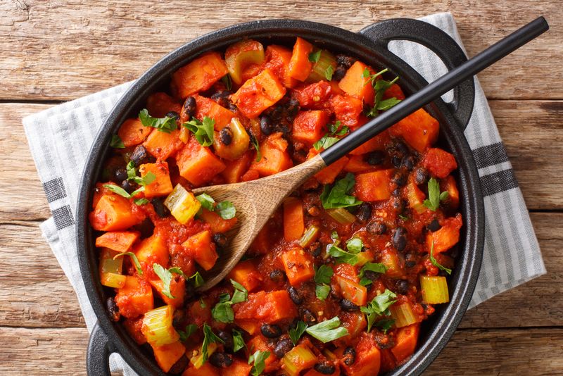 Vegetarian Sweet Potato Chili