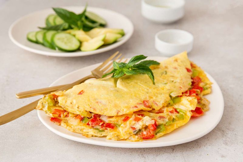 Veggie & Cheese Omelet