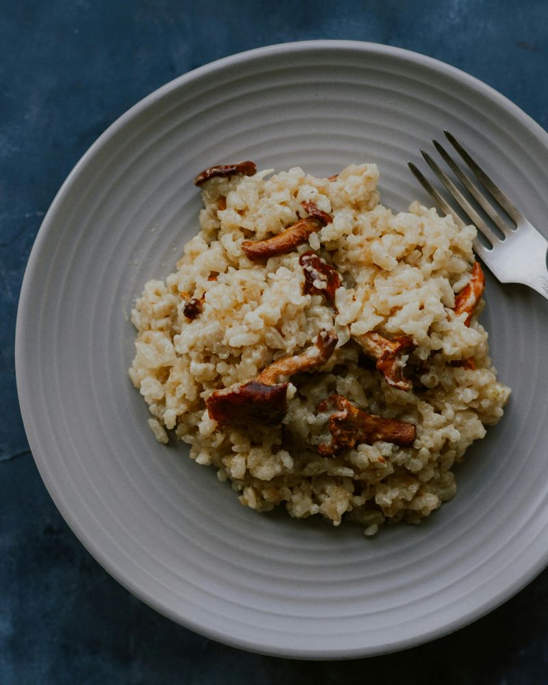 Velvety Mushroom Risotto