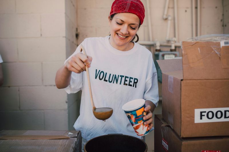 Volunteer or help someone