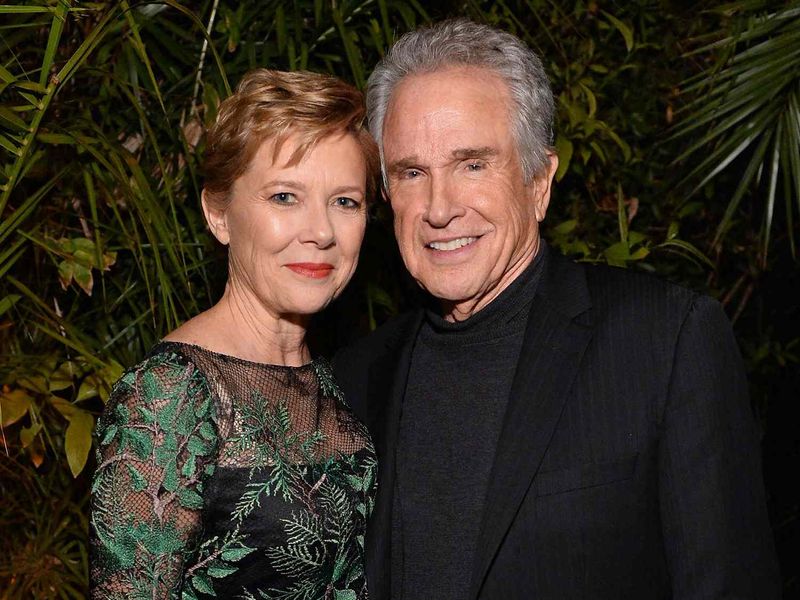 Warren Beatty and Annette Bening