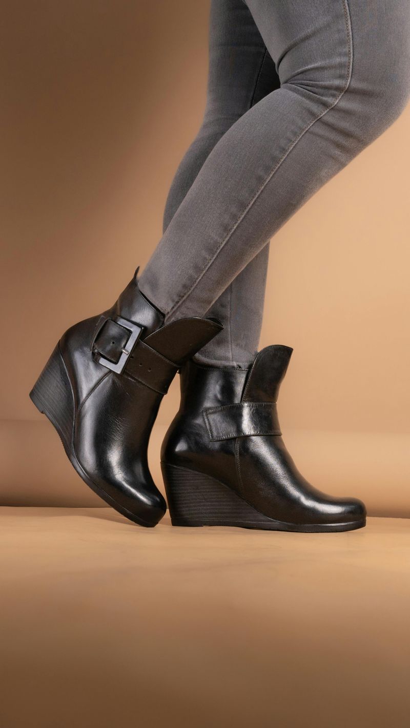 Wedge Booties