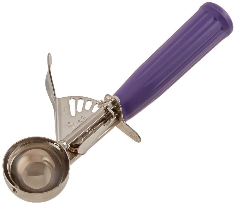 Winco No.40 Ice Cream Disher with Plastic Handle