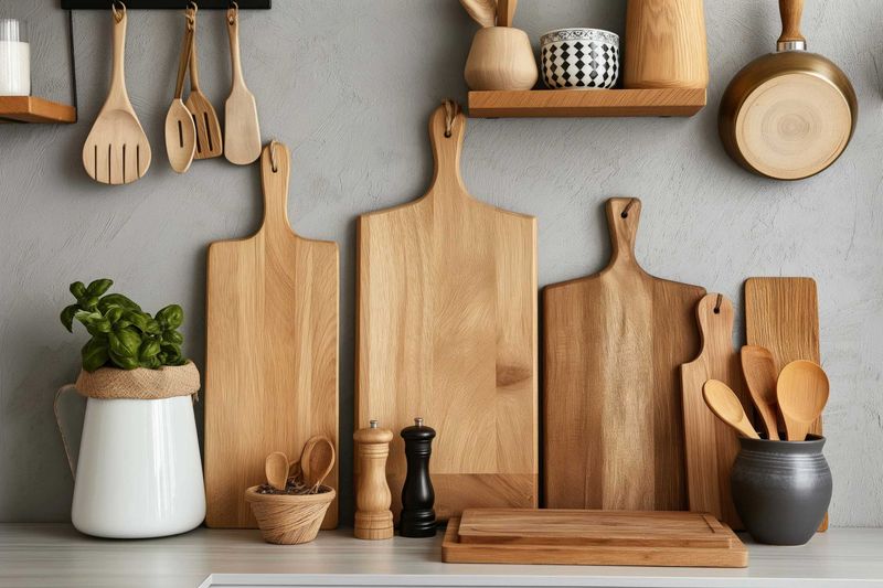Wood or Bamboo Utensils & Cutting Boards