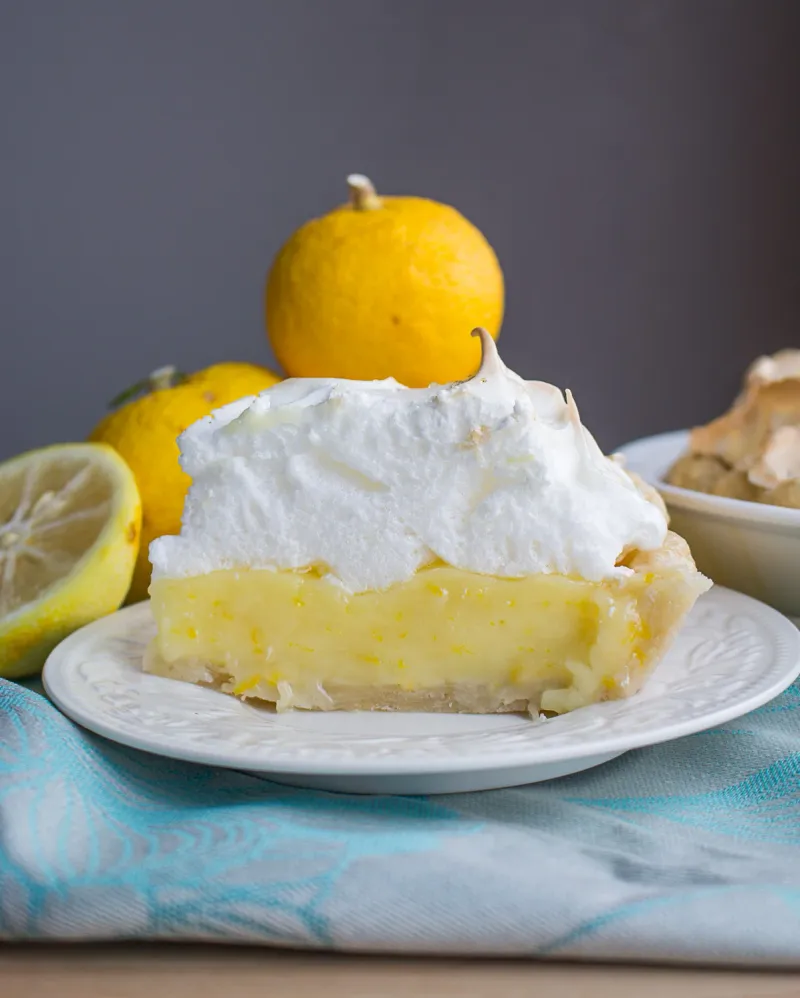 Yuzu Meringue Pie