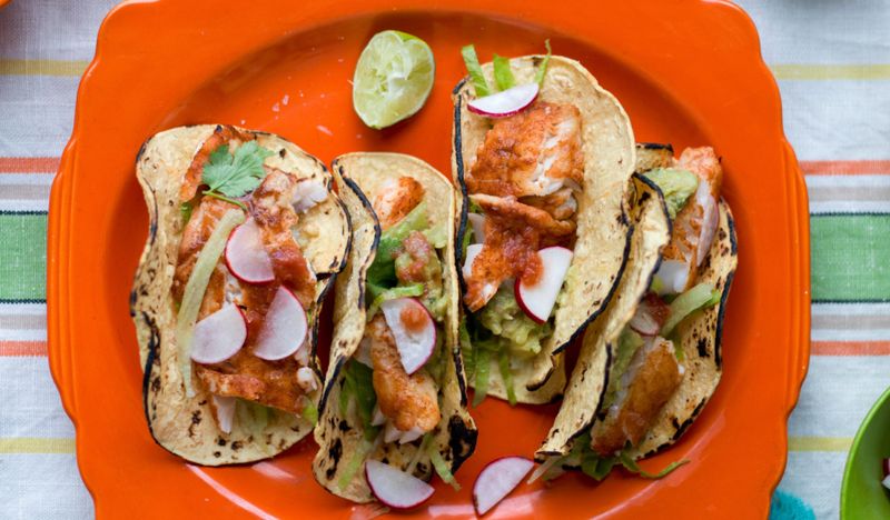 Zesty Alaskan Cod Street Tacos