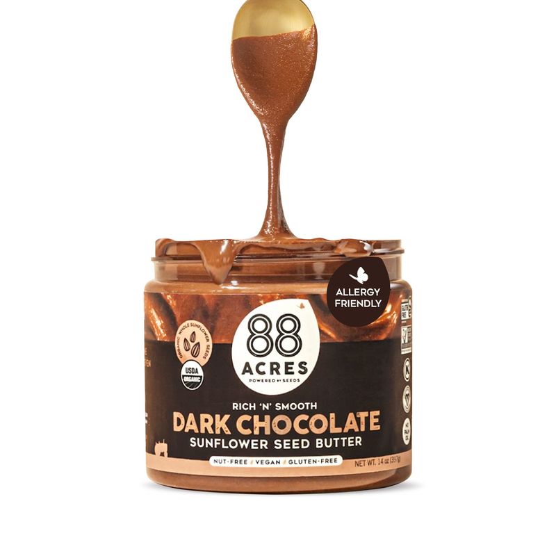 88 Acres Dark Chocolate Sunflower Seed Butter