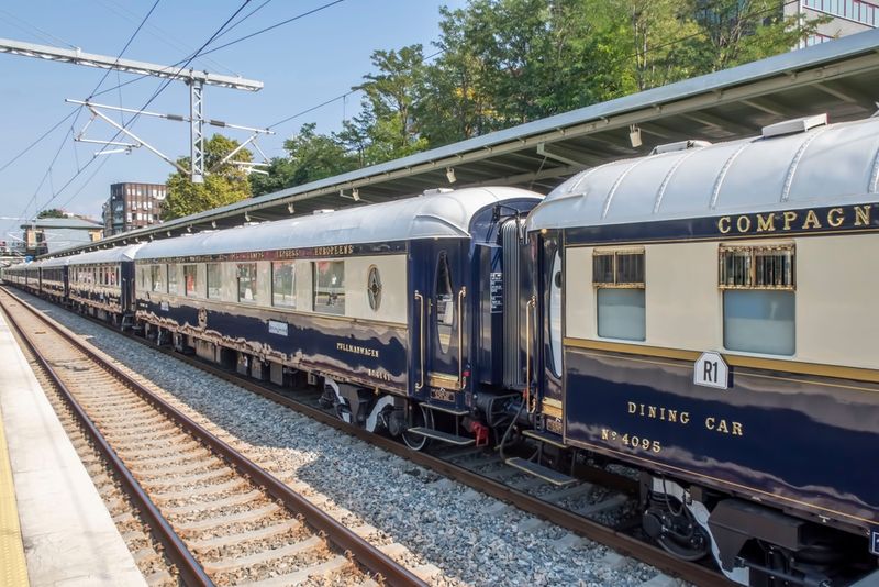 A Train Journey on the Orient Express (Europe)