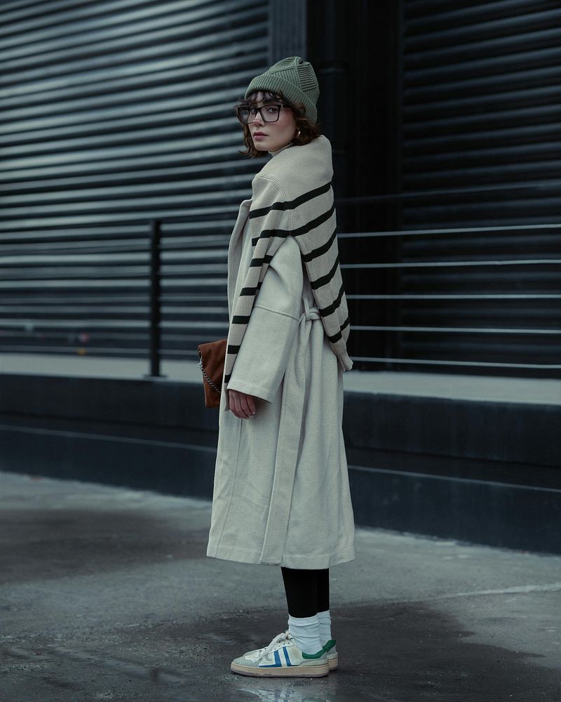 A Trench Coat or Longline Jacket