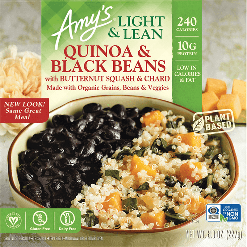 Amy’s Light & Lean Quinoa & Black Bean