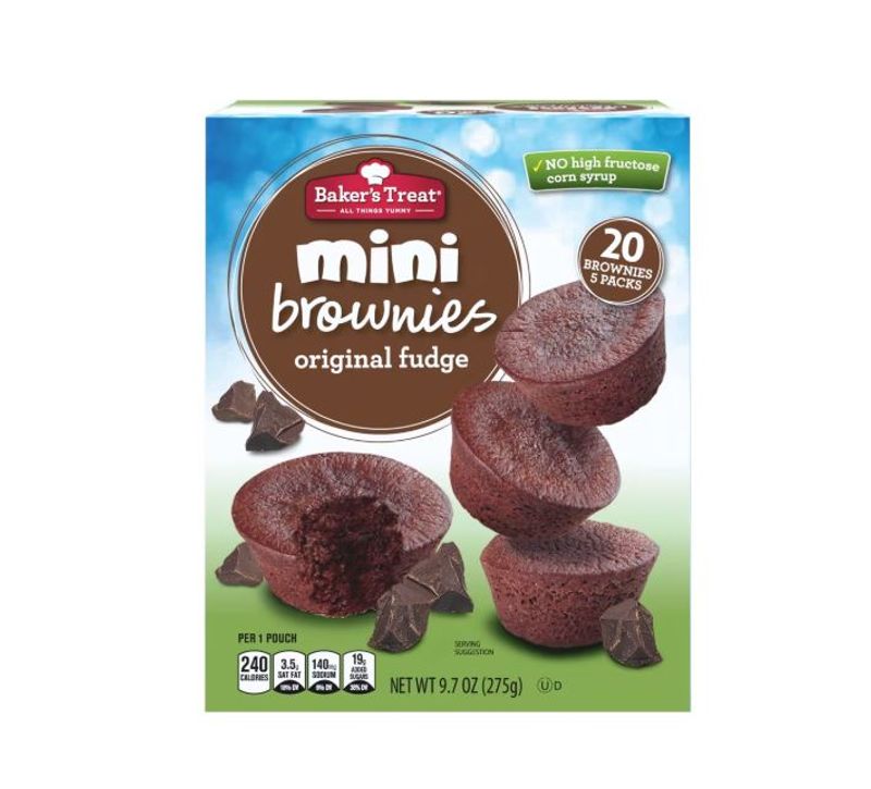 Baker's Treat Mini Brownie Bites