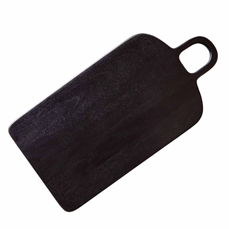 Black Wood Serving Board
