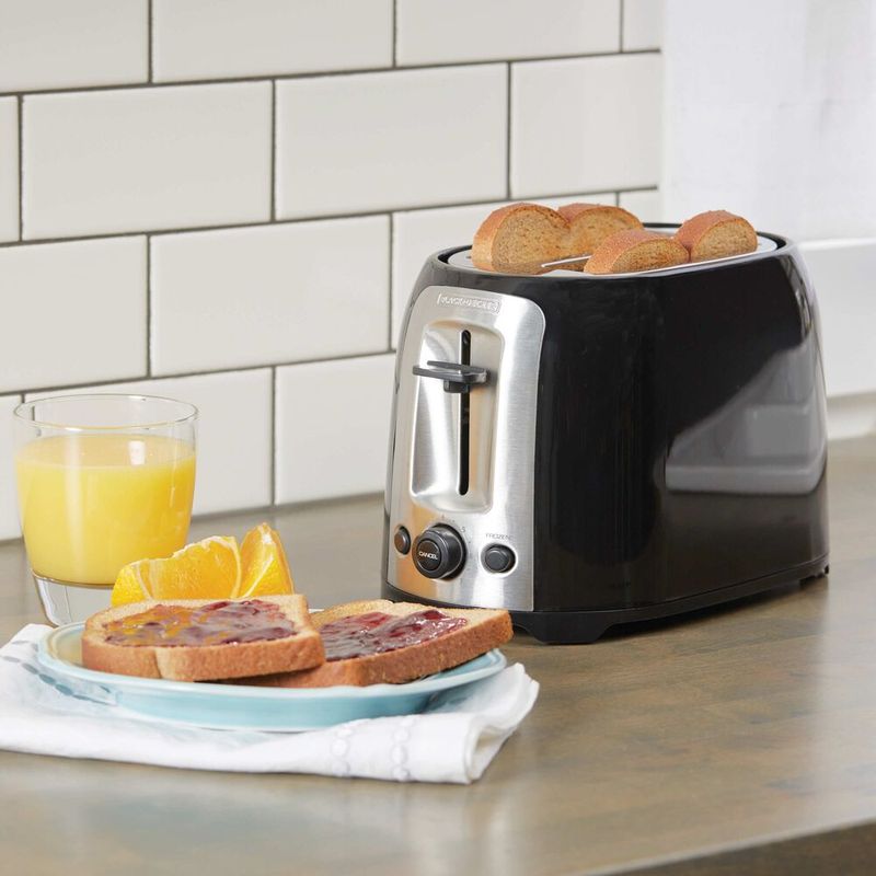 Black+Decker 2-Slice Toaster 
