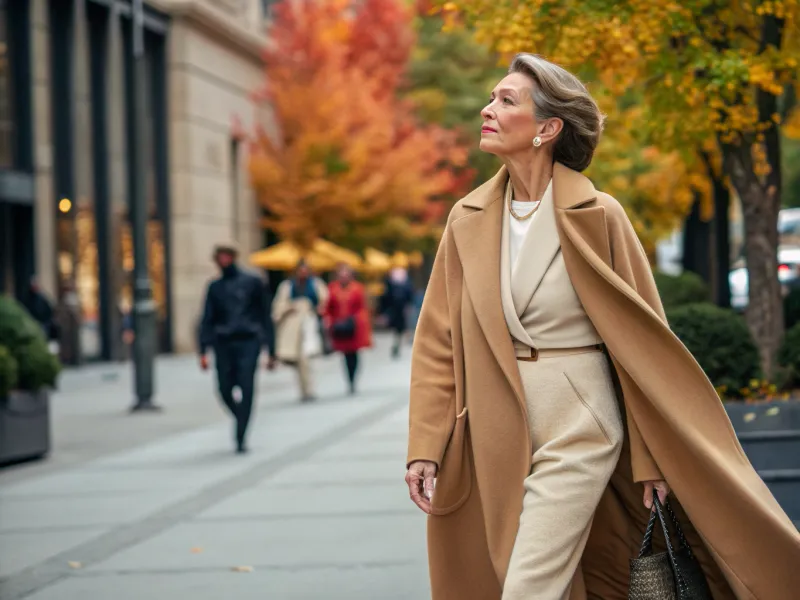 Camel Coat Over Anything