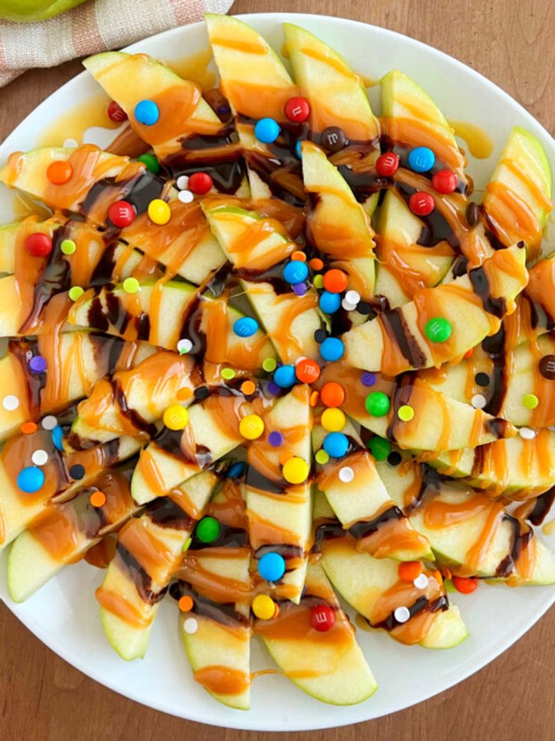 Caramel Apple Nachos