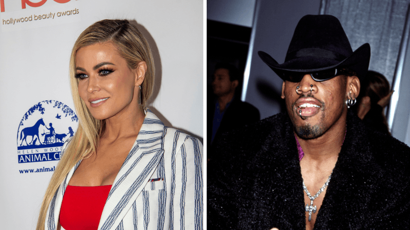 Carmen Electra & Dennis Rodman