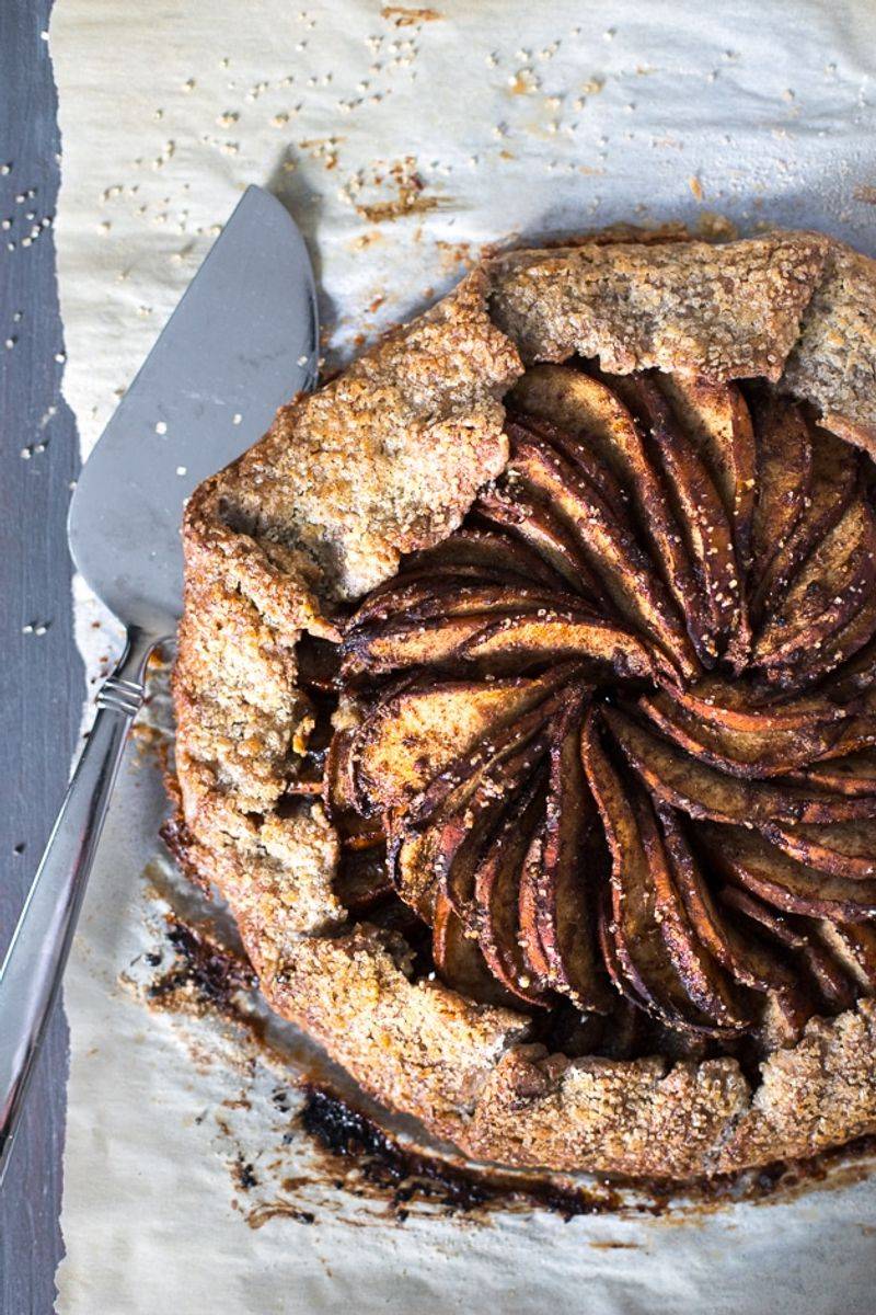 Chai-Spiced Pear Galette