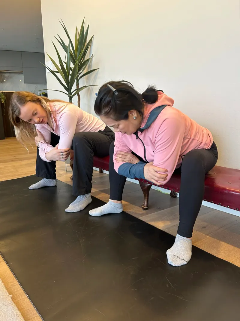 Chair Squats for Powerful Legs
