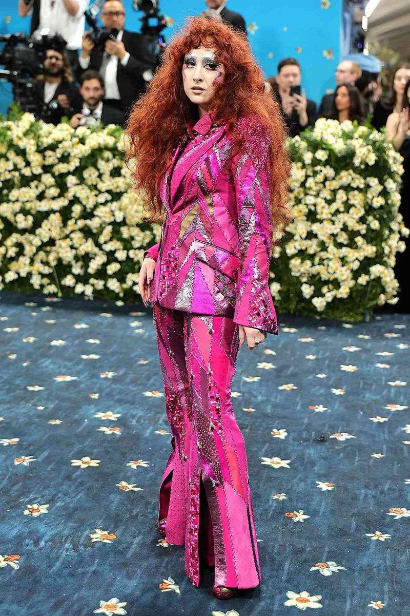 Chappell Roan’s 2025 Met Gala “Pink Pony Club” Suit