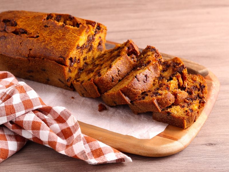 Chocolate Chunk Pumpkin Bread