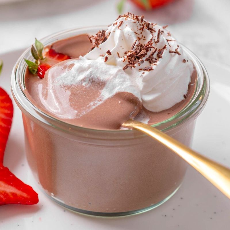 Chocolate Cottage Cheese Mousse