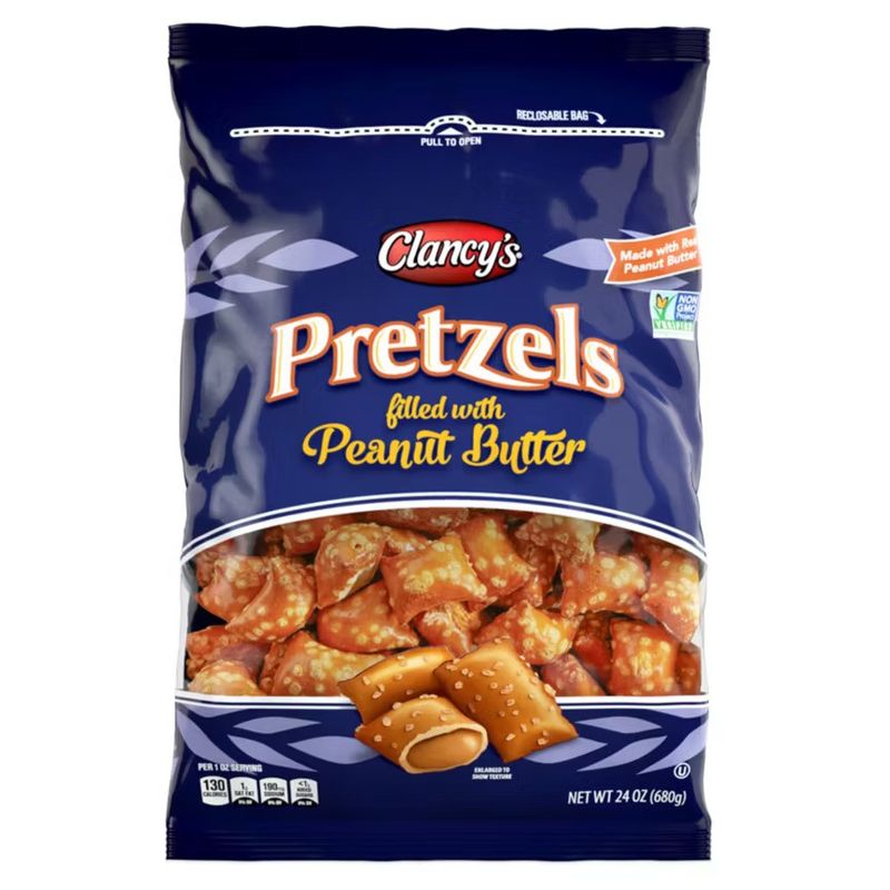 Clancy’s Peanut Butter Filled Pretzel Pieces