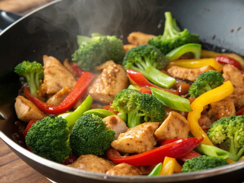 Classic Chicken Broccoli Bell Pepper