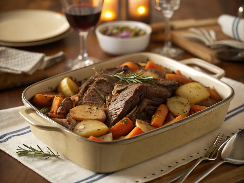 Classic Pot Roast with Vegetables
