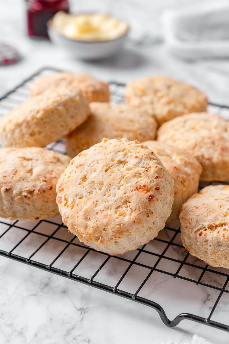 Cottage Cheese Protein Biscuits