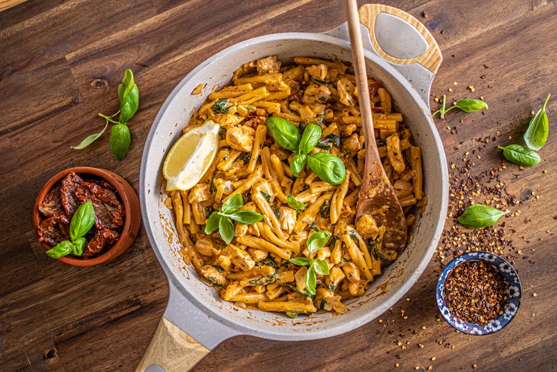 Creamy Tuscan Chicken Pasta