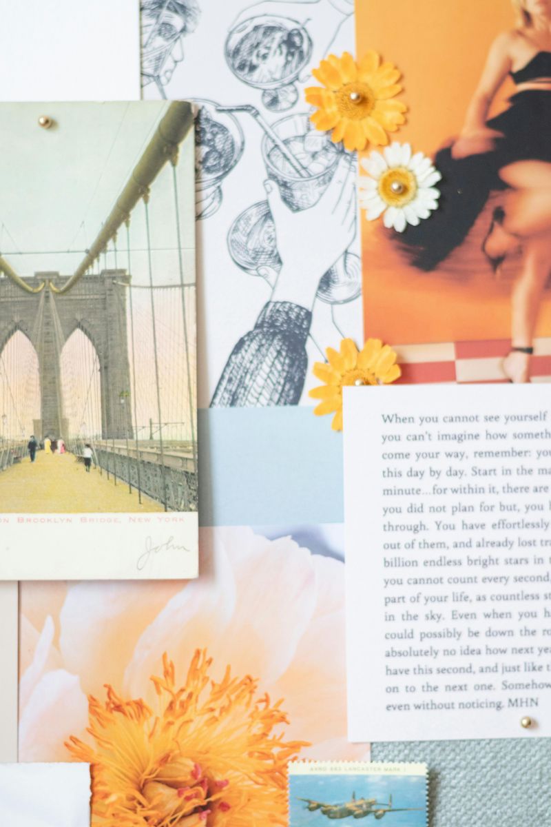 Create a Collage from Random Materials