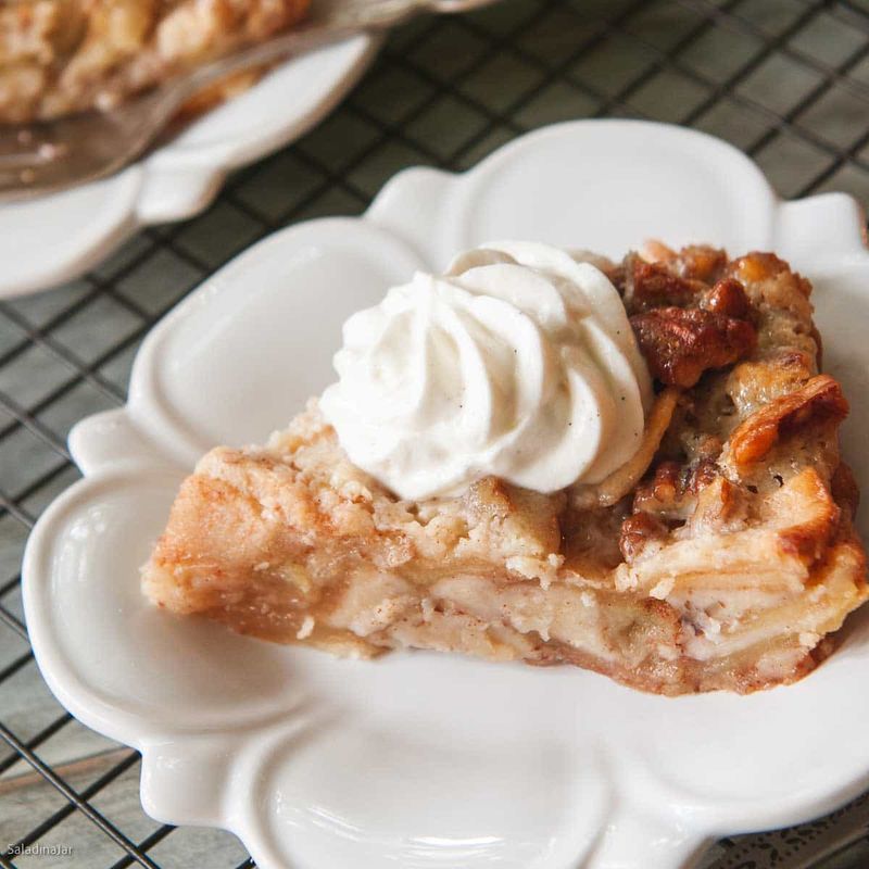 Crustless Apple Pie