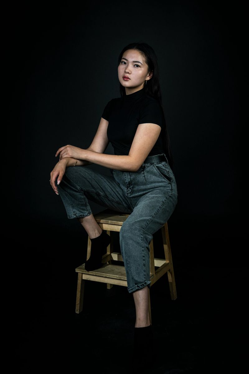 Dark Wash Straight Jeans