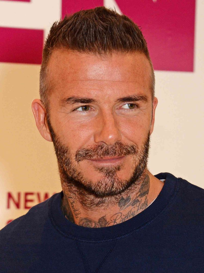 David Beckham's Textured Crop