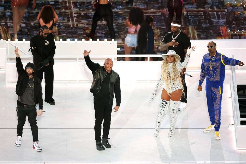 Dr. Dre, Snoop Dogg, Eminem, Mary J. Blige, Kendrick Lamar – Super Bowl LVI (2022)
