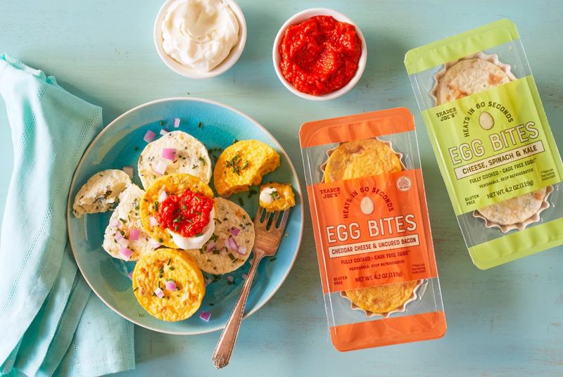 Egg Bites (Cheddar & Uncured Bacon / Spinach & Kale)