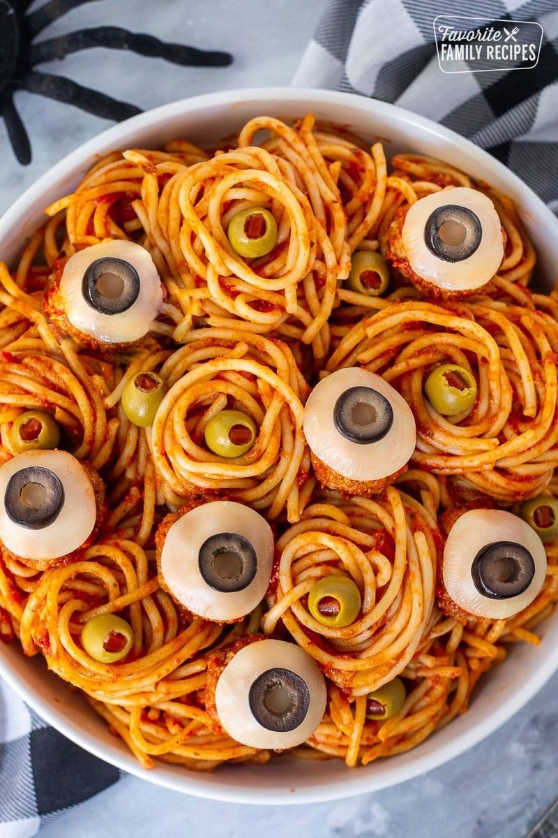 Eyeball Pasta Salad