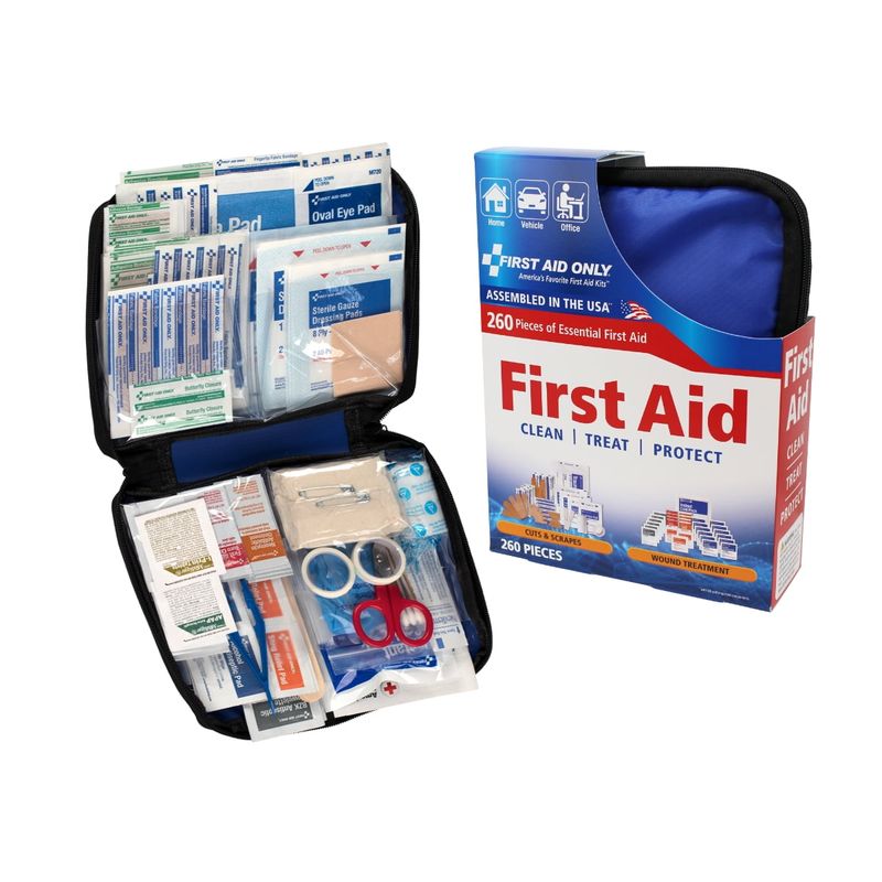 First-Aid Kit or Emergency Roadside Kit
