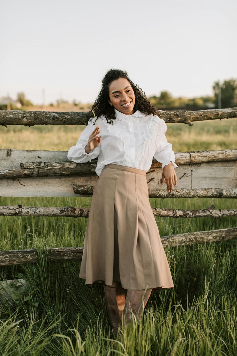 Flattering Midi Skirts