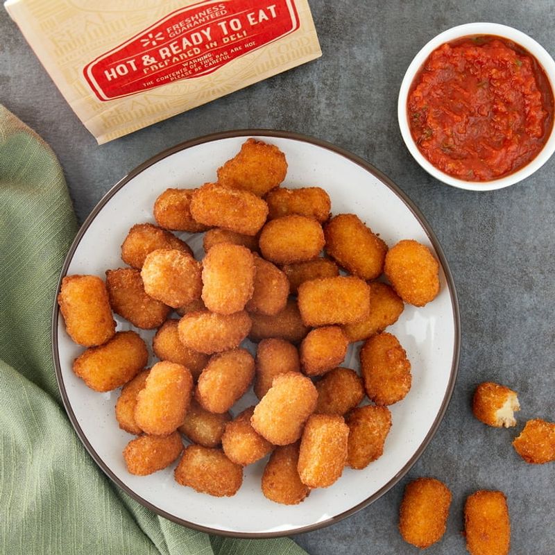 Freshness Guaranteed Hot & Ready-To-Eat Cheese Stick Bites