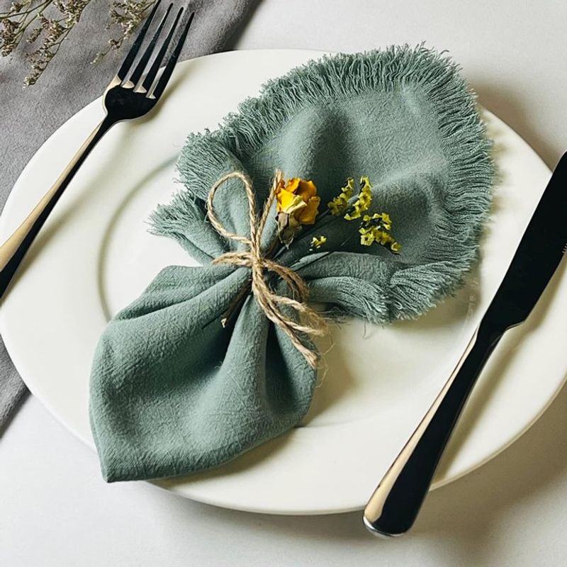 Fringe 4-Pack Napkin Set