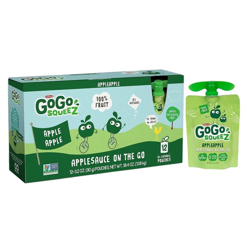 GoGo squeeZ Applesauce Pouches