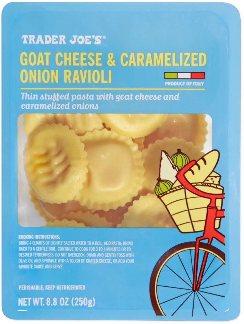 Goat Cheese & Caramelized Onion Ravioli