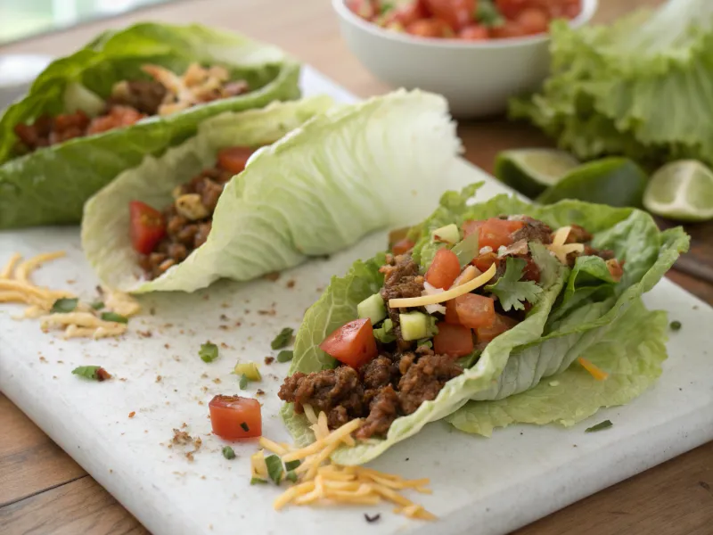 Grain-Free Tacos with Lettuce Wraps
