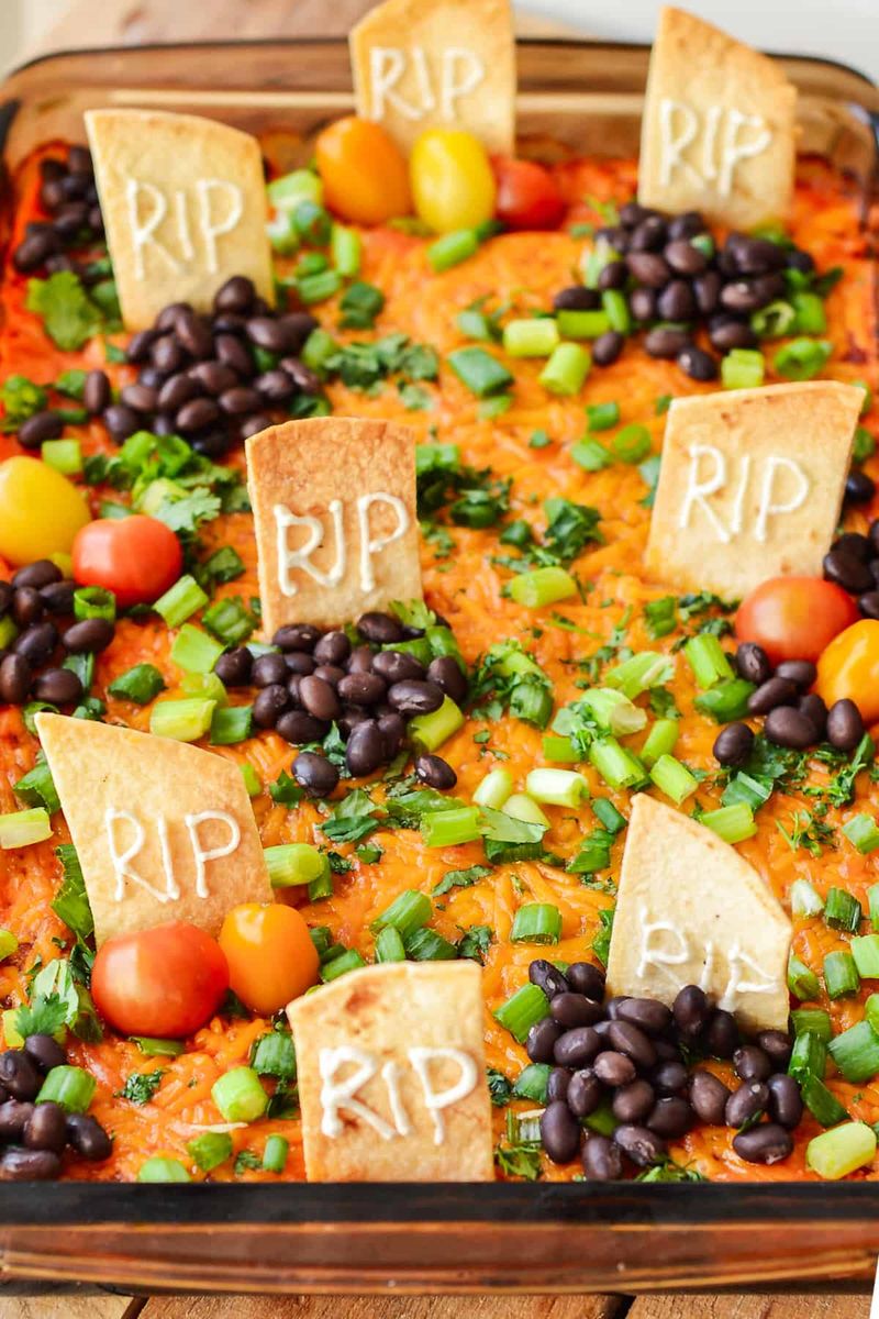 Graveyard Taco Dip