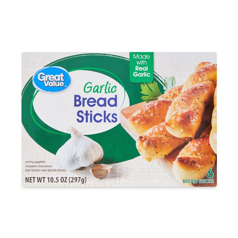 Great Value Frozen Garlic Breadsticks