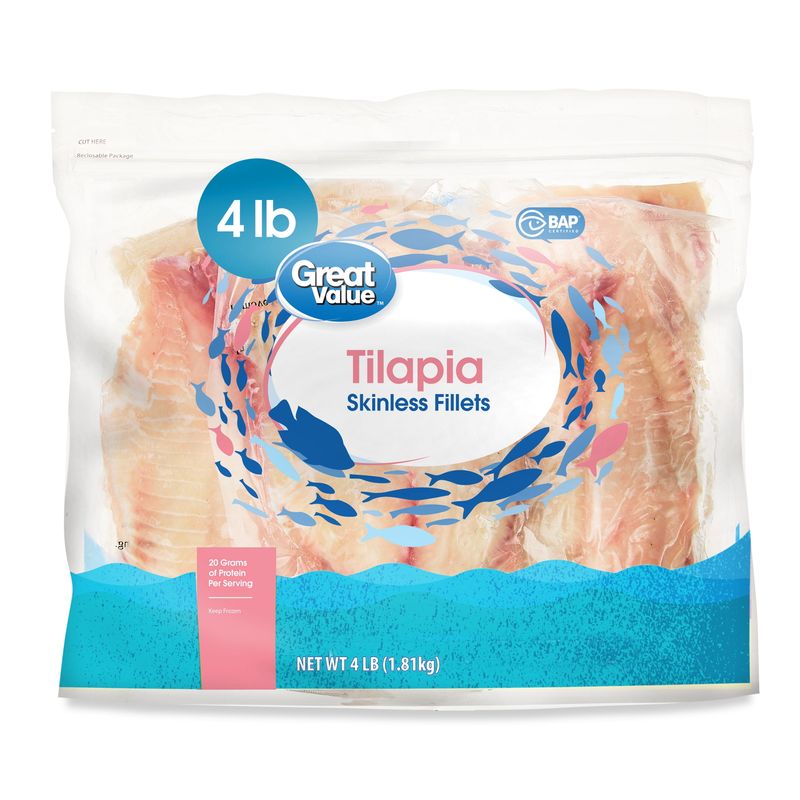 Great Value Frozen Tilapia Fillets