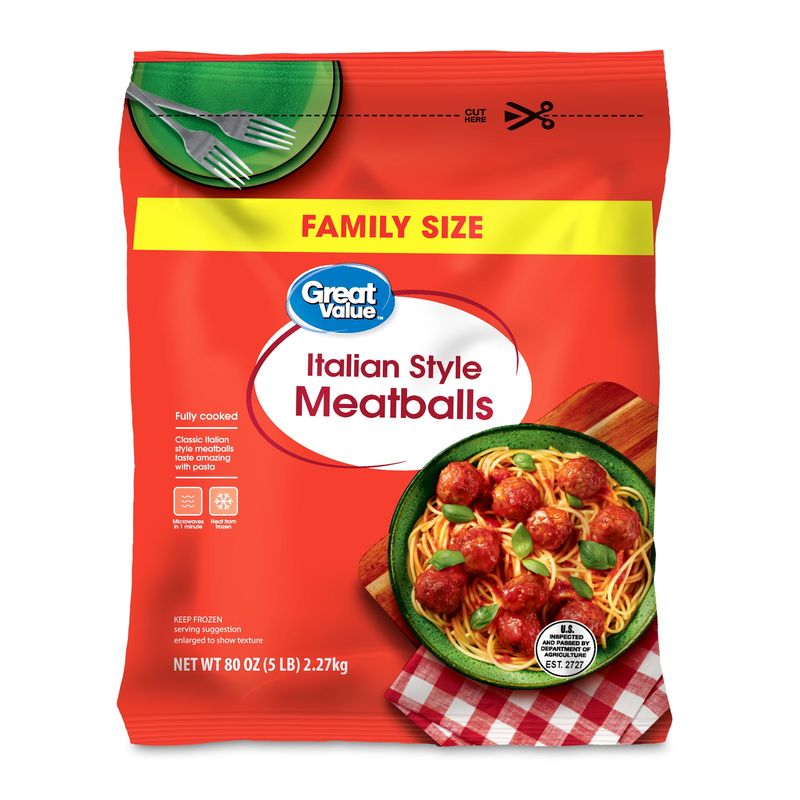 Great Value Italian-Style Meatballs